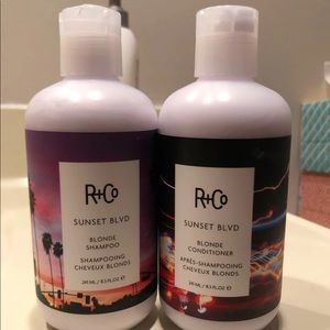 R+co sunset blvd shampoo and conditioner